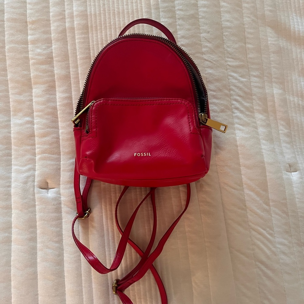Fossil mini backpack